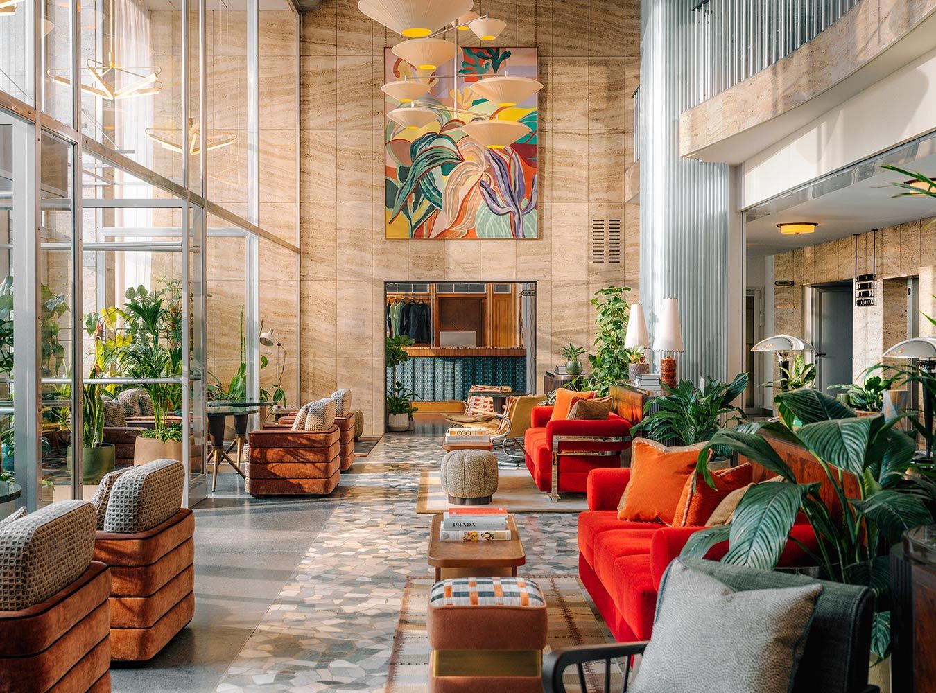 Die Lobby des Hoxton Hotels (Neueröffung des Jahres)