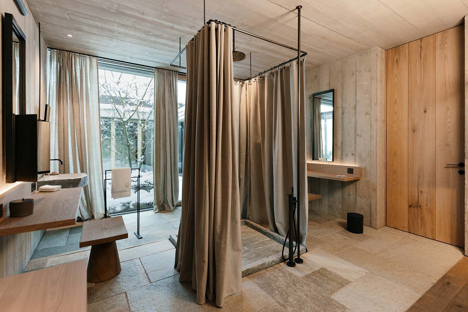 Avantgardistische Badezimmer