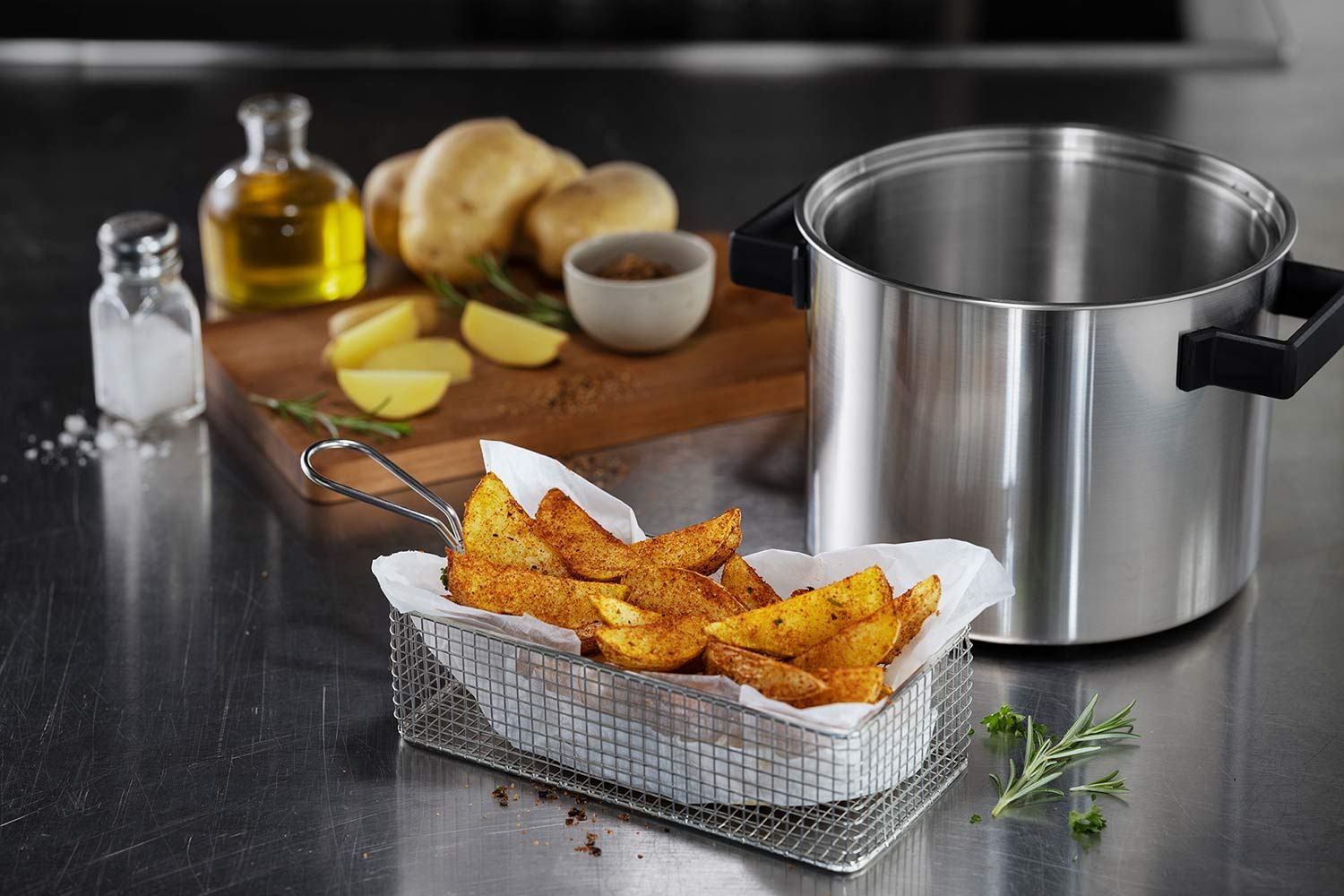 Der Wired Cooker ist auch eine Fritteuse.