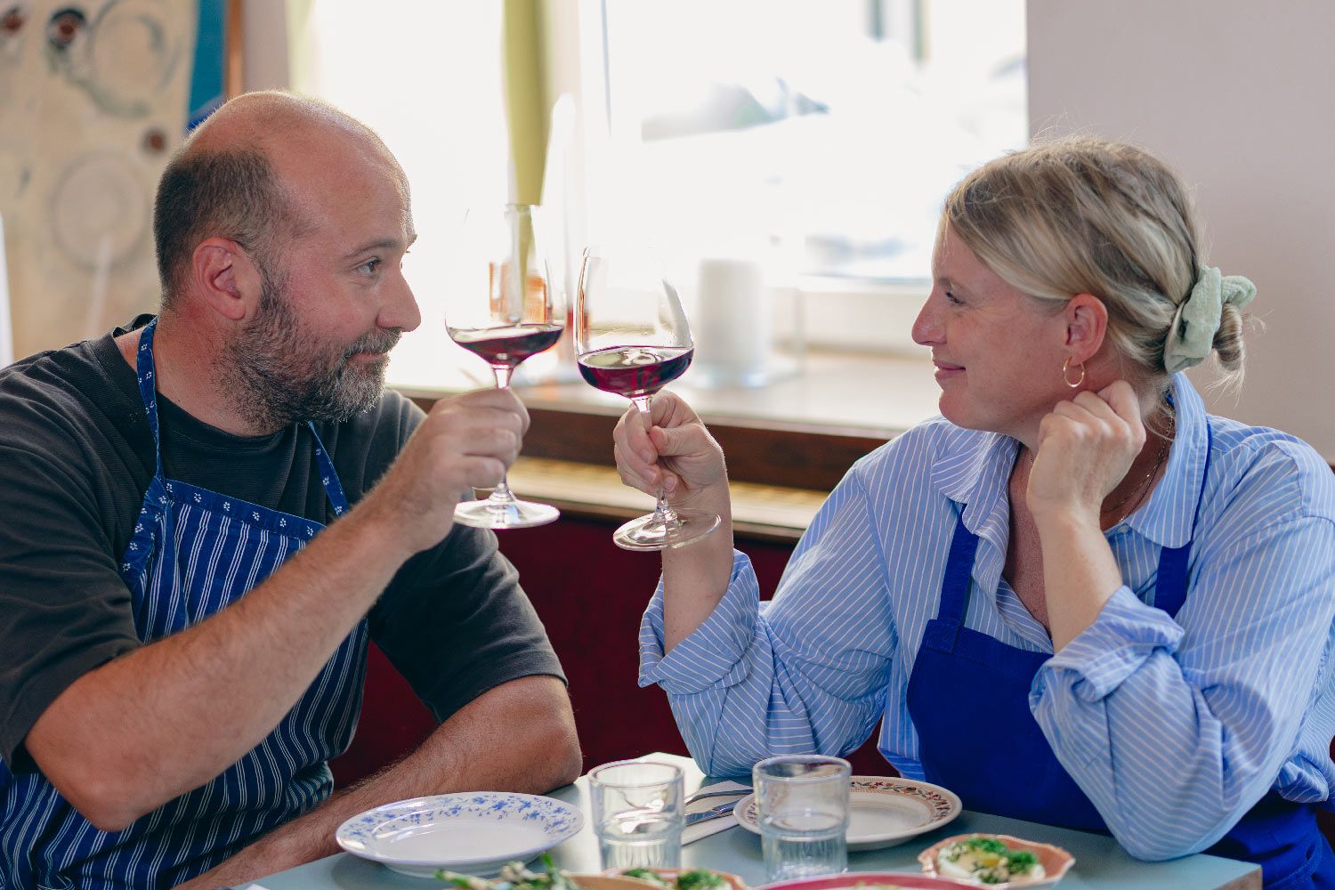 Arnaud Champetier und Lisa Machian 