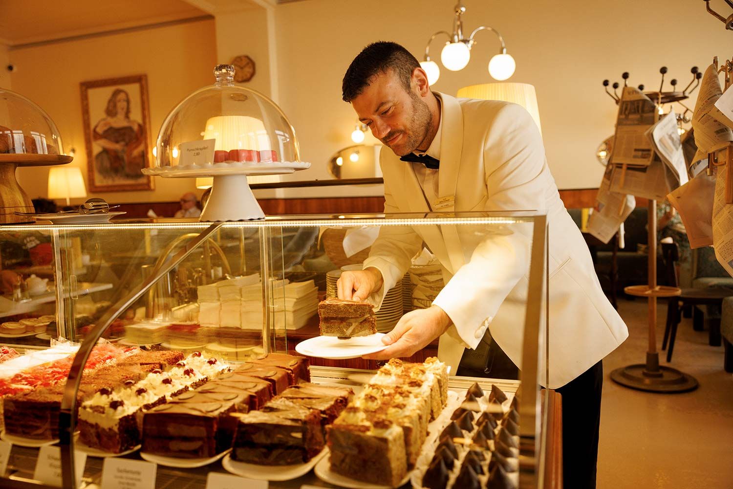 Traditionelles Service