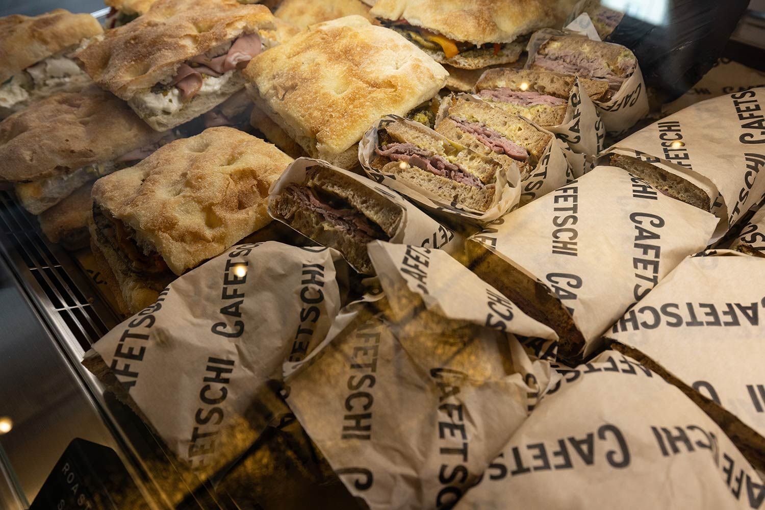 Focacce und Sandwiches