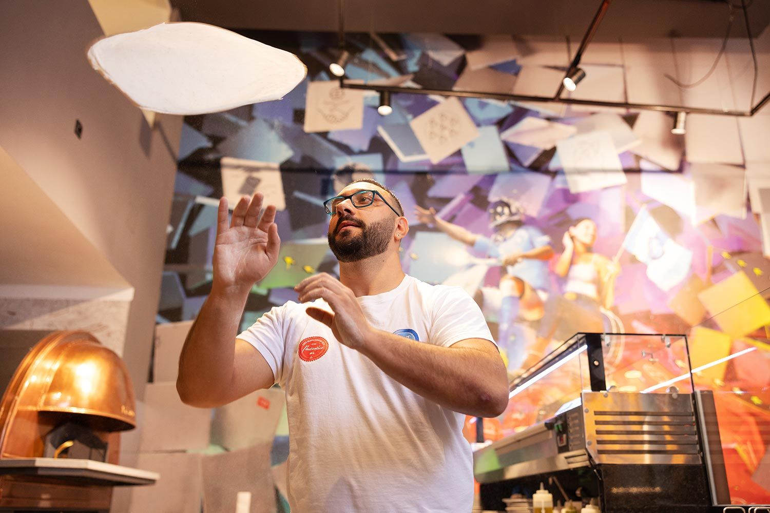 Pizzaiolo Luigi Tessaro