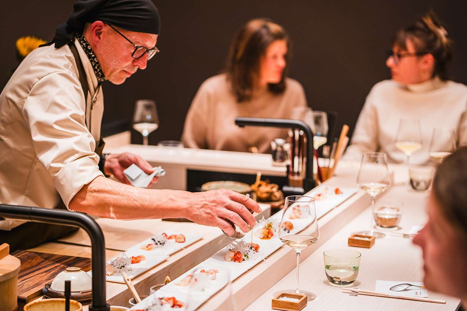 Sorgfältige Zubereitung