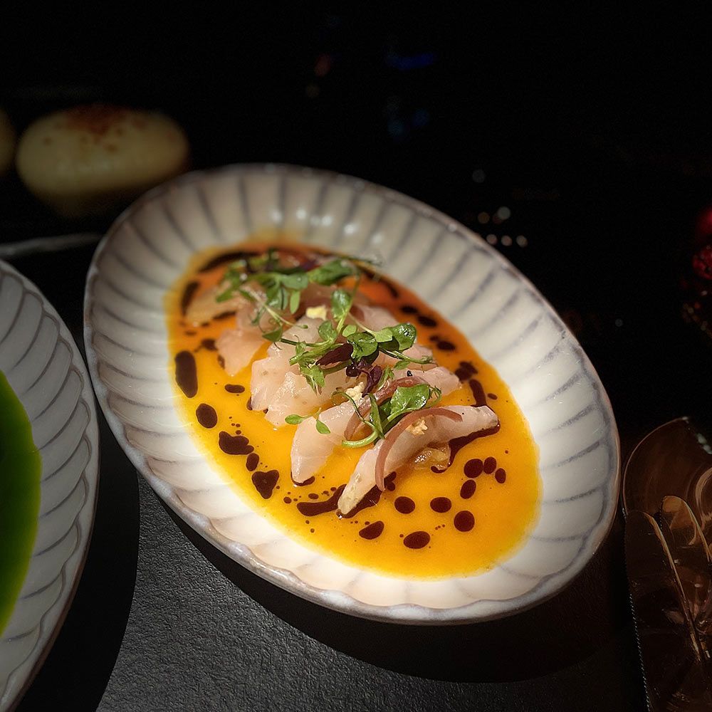 Ceviche mit dry aged Branzino