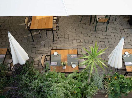 Innenraum des Gasthauses Zur Palme