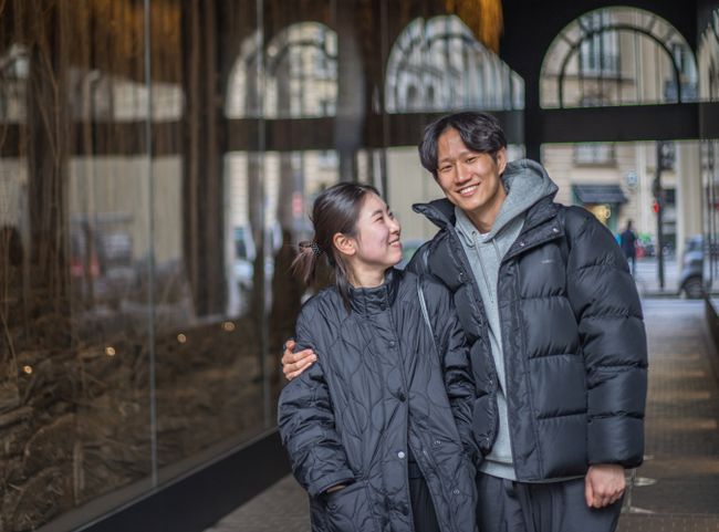 Jungyun Kim und Jaeho Jung