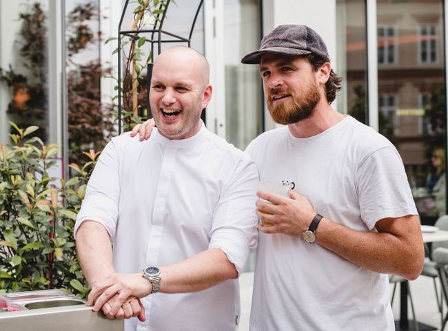 © Sophie Salfinger Dieter Stamminger und Ben Hofer