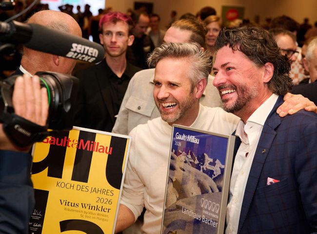 © Gault&Millau / Barbara Eidler-Ster Vitus Winkler und Thomas Dorfer
