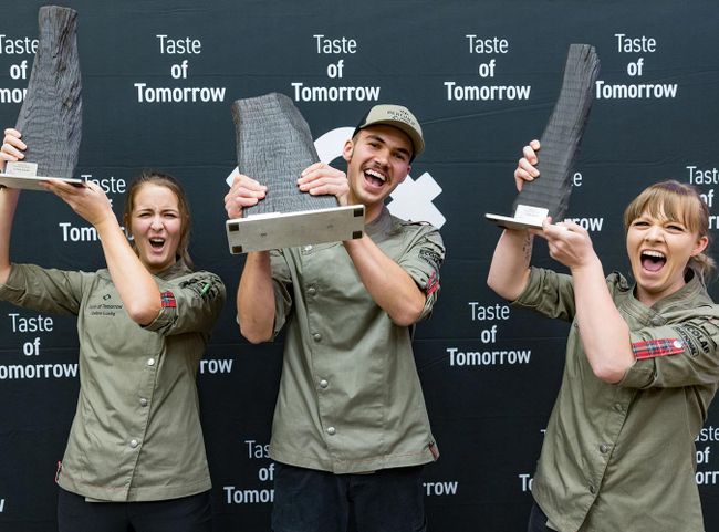 Céline Lustig, Josef Leitner und Catharina Feuchtmayr