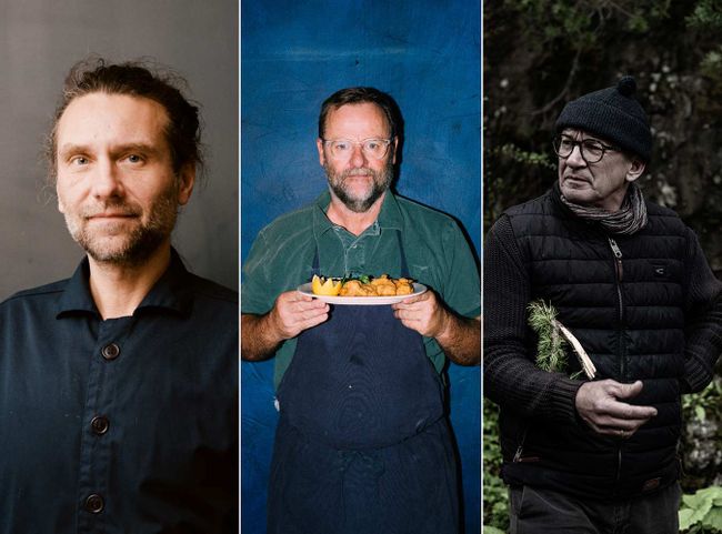 Markus Mraz, Sepp Schellhorn und Helmut Rachinger