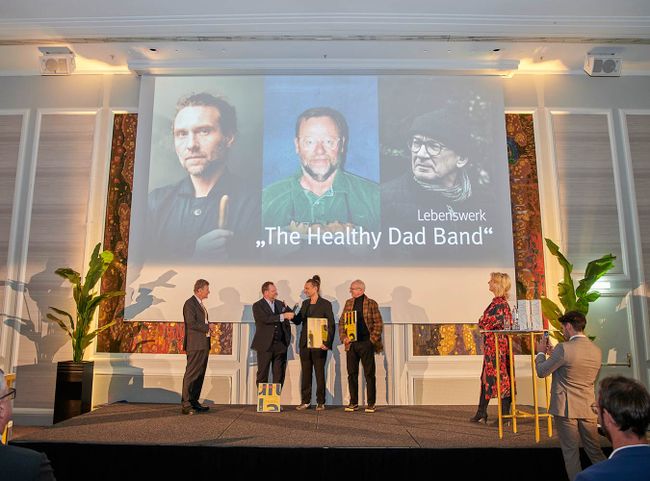Lebenswerk für die "Healthy Dad Band"