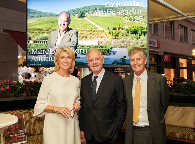 Martina Hohenlohe, Piero Antinori, Karl Hohenlohe