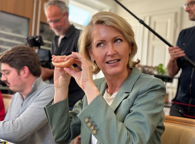 © Stefan Donat Martina Hohenlohe beim "Knack"-Test