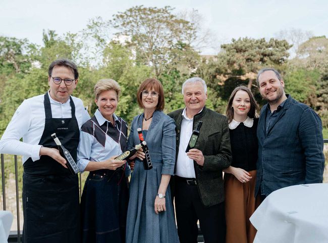 Heinz und Birgit Reitbauer, Herta und Alois Gölles, Katharina Fleck und David Gölles