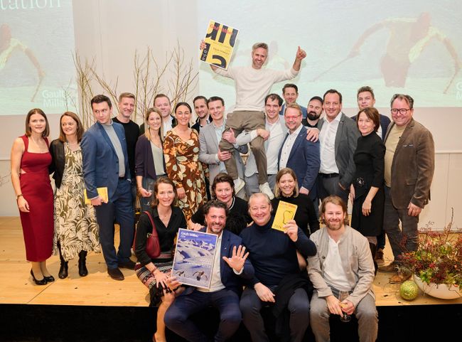 © Gault&Millau / Barbara Eidler-Ster Vitus Winkler bei der Gala