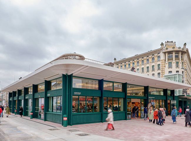 © Stadt Wien / Markus Wache Marktraum: Die neue Markthalle am Naschmarkt