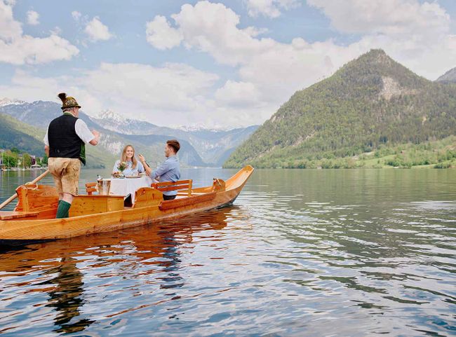Genussvolle Plättenfahrt am Grundlsee