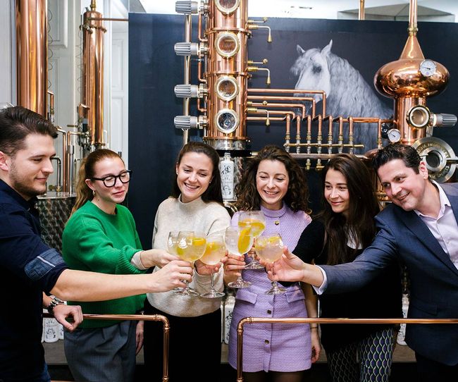 © Bianca Kübler Gute Stimmung bei den Vienna Distillers