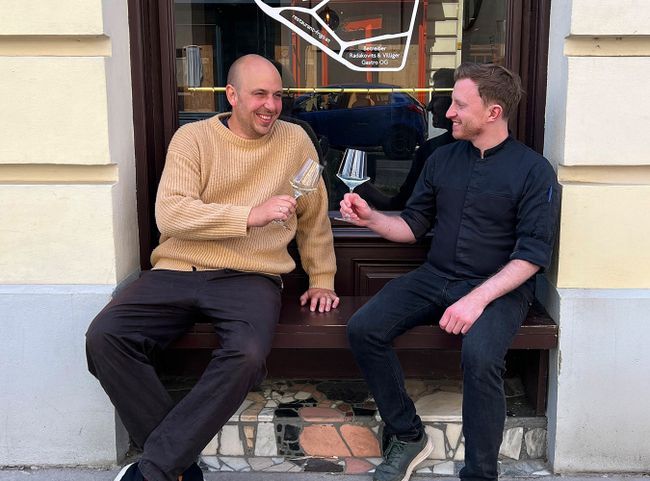 Philip Radakovits und Florian Villiger