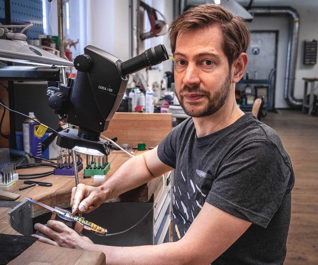 / Foto beigestellt Der Messermacher: Richard Kappeller