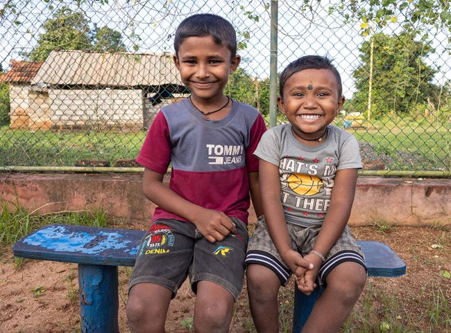 Kinder aus den Projektregionen der Kindernothilfe