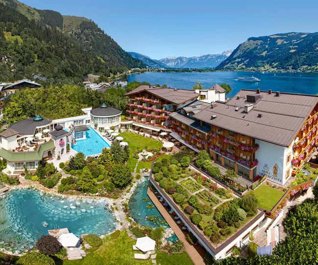 Salzburger Hof und der Zeller See