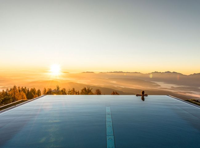 Magischer Infinity Pool