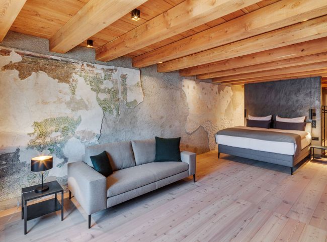 Gemütliches Interieur