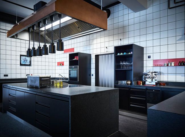 Futuristische Küche