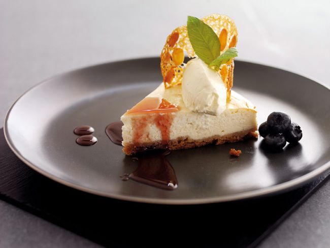 / Foto beigestellt Traumdessert Cheesecake mit Parmigiano