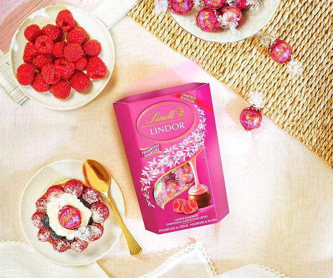 © LINDOR Die neue Limited Edition Raspberry Cream