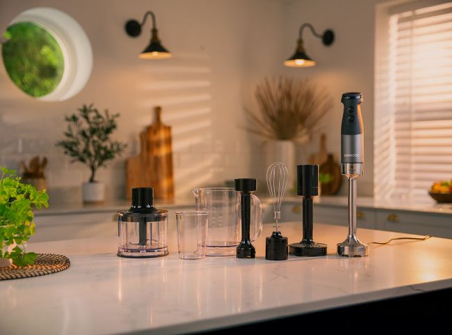 Der Triblade XL Pro mit Zubehör