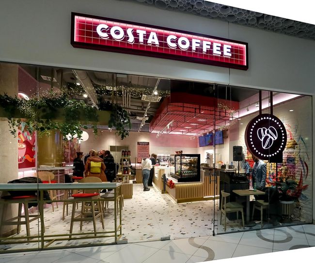 © Andreas Lepsi/Robin Consult Die Costa Coffee Filiale in Wien Mitte The Mall