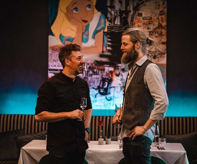 © Creo. – Julian Rott Die Betreiber Chris Schilcher und Franz Wogowitsch