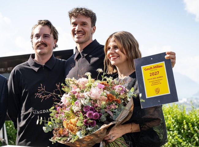 © Adrian Bretscher Marco Appert, Dominik Hartmann und Adriana Hartmann