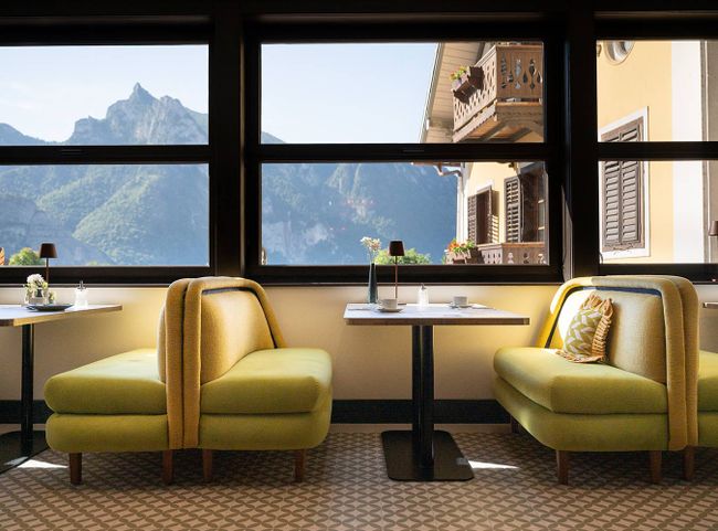 © Gröller Hospitality / Christof Wagner Blick auf die umliegende Bergwelt und den Traunsee