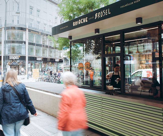 © Brioche und Brösel Der Kiosk an der Rotenturmstraße