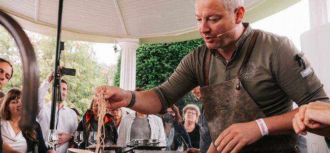 © Philipp Lipiarski Andreas Döllerer bei der Genuss-Messe 2021