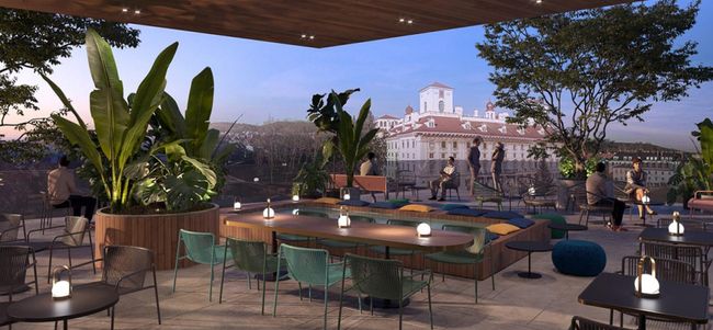 © BWM Architects Rooftop-Bar mit traumhaftem Ausblick