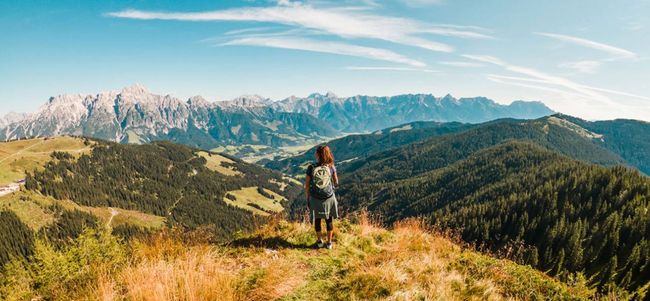 © Foto beigestellt Genussvolle Zeit beim Wanderen in den Bergen von Saalfelden Leogang