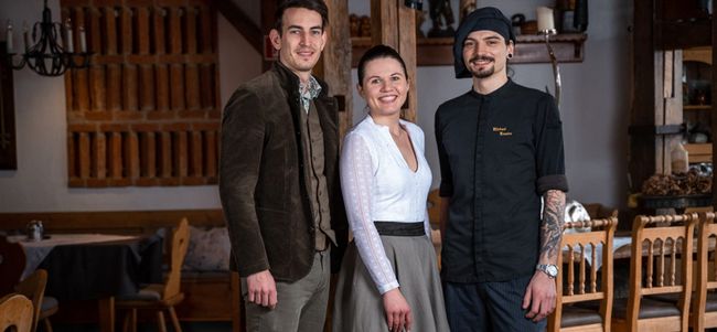 © Weinrefugium Brolli Christopher Pohn, Stephanie Brolli und Michael Kessler