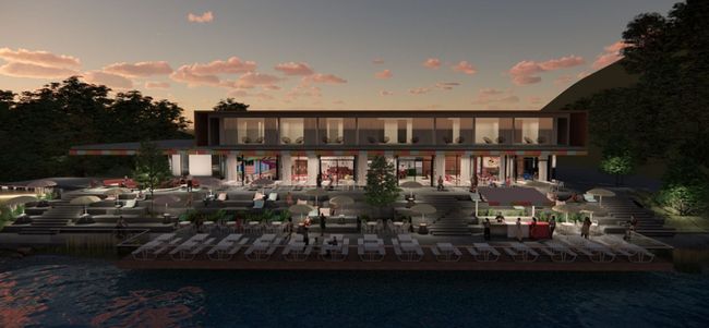 © Archiguards (Rendering) Das Waldcafé Thalersee