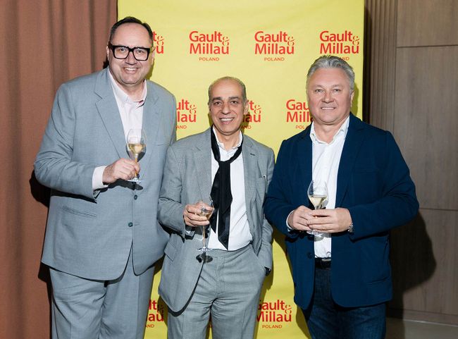 © Gault&Millau Jacek Krawczyk, Patrick Hayoun und Robert Sowa