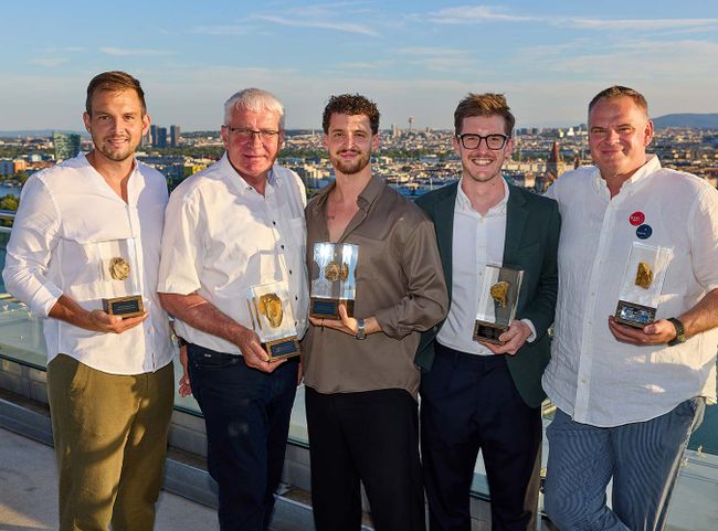 Gerhard Deim, Alois Gross, Thomas Kracher, Aaron Priewasser, Heinz Frischengruber