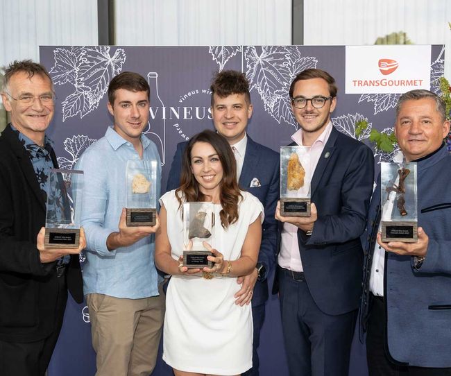 © Andreas Kolarik / Transgourmet Österreich Die Vineus-Preisträger*innen 2023