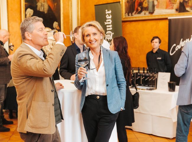 © Philipp Lipiarski Gault&Millau-Herausgeber Karl und Martina Hohenlohe