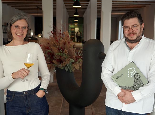 Julia Waldbauer und Peter Zinter