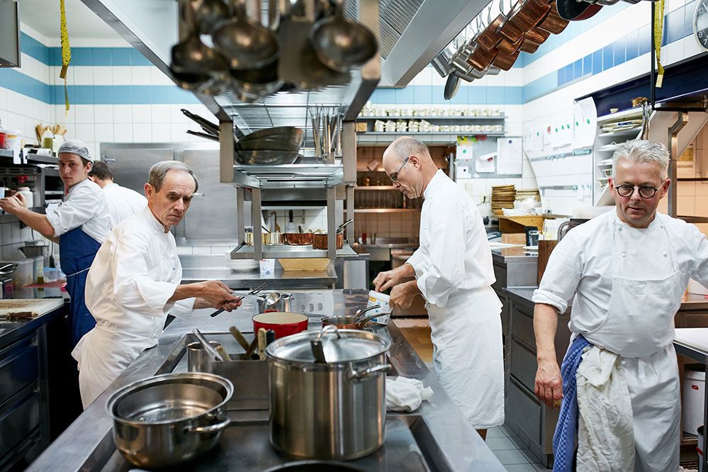 Feinschmecker am Werk