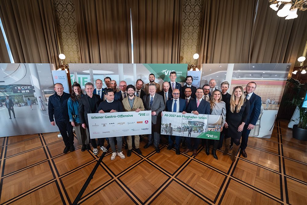 Die Vertreter:innen der Terminal 3 Gastro-Offensive 